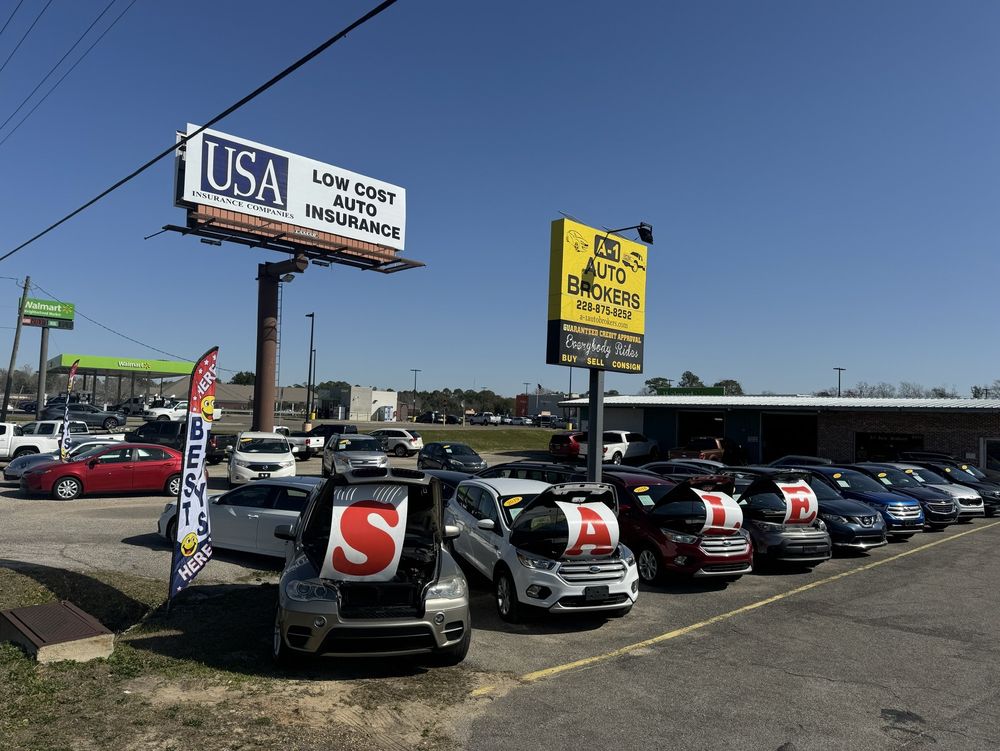 A1 AUTO BROKERS Updated August 2024 6400 Washington Ave, Ocean Springs, Mississippi Car