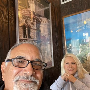 Volare - My wife Marjorie and I at a table for two in Volares! Go you'll never regret it! - Italian Near Me - San Diego, California Volare - My wife Marjorie and I at a table for two in Volares! Go you'll never regret it! - Italian Near Me - San Diego, California