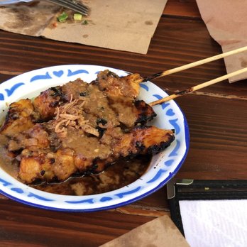 Wajan - Sate Ayam (super salty) - Indonesian Near Me - Portland, Oregon Wajan - Sate Ayam (super salty) - Indonesian Near Me - Portland, Oregon