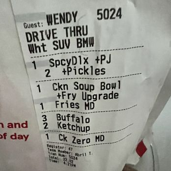 Chick-fil-A - Proof of order - Fast Food Near Me - Spring Valley, California