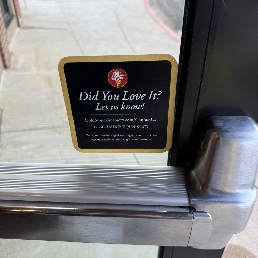 Cold Stone Creamery - Left message and didn't hear back - Ice Cream & Frozen Yogurt Near Me - Park City, Utah Cold Stone Creamery - Left message and didn't hear back - Ice Cream & Frozen Yogurt Near Me - Park City, Utah