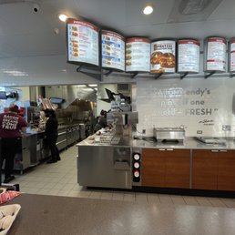 food prep area