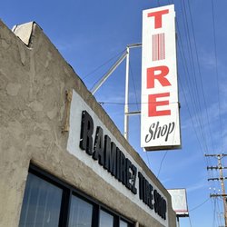Ramirez Tire Shop - Store front signage