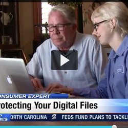 Doorstep Digital - Digital Organization and Photo File Backup for clients featured on Local News