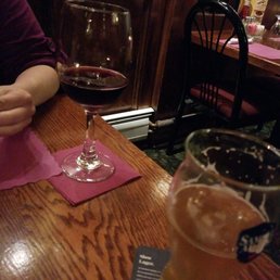 Ithica Ipa and wine to start. Ithica Ipa and wine to start.