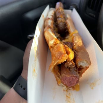 Sonic Drive-In - Even a Jerky stick still has some juice in it. Dried rubbery dogs. - Burgers Near Me - Taos, New Mexico Sonic Drive-In - Even a Jerky stick still has some juice in it. Dried rubbery dogs. - Burgers Near Me - Taos, New Mexico