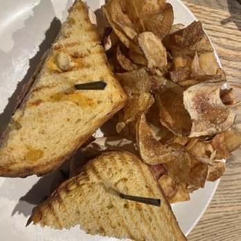 Baker's Crust Landstown Commons - Chicken and cheddar panini and homemade potato chips - Breakfast & Brunch Near Me - Virginia Beach, Virginia Baker's Crust Landstown Commons - Chicken and cheddar panini and homemade potato chips - Breakfast & Brunch Near Me - Virginia Beach, Virginia