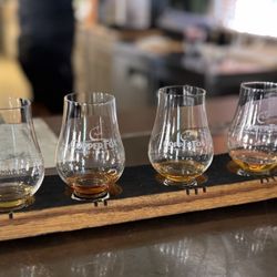 Copper Fox Distillery - Mixed flight of bourbons and whiskeys
