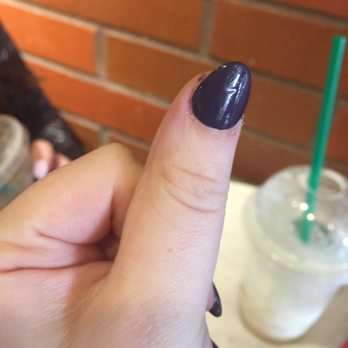 Z Nails & Spa - Asked for an almond shape and got a crooked circle - Nail Salons Near Me - Clackamas, Oregon Z Nails & Spa - Asked for an almond shape and got a crooked circle - Nail Salons Near Me - Clackamas, Oregon