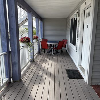 Hurley's At Holgate Motel - Room 9 porch - Hotels Near Me - Beach Haven, New Jersey Hurley's At Holgate Motel - Room 9 porch - Hotels Near Me - Beach Haven, New Jersey