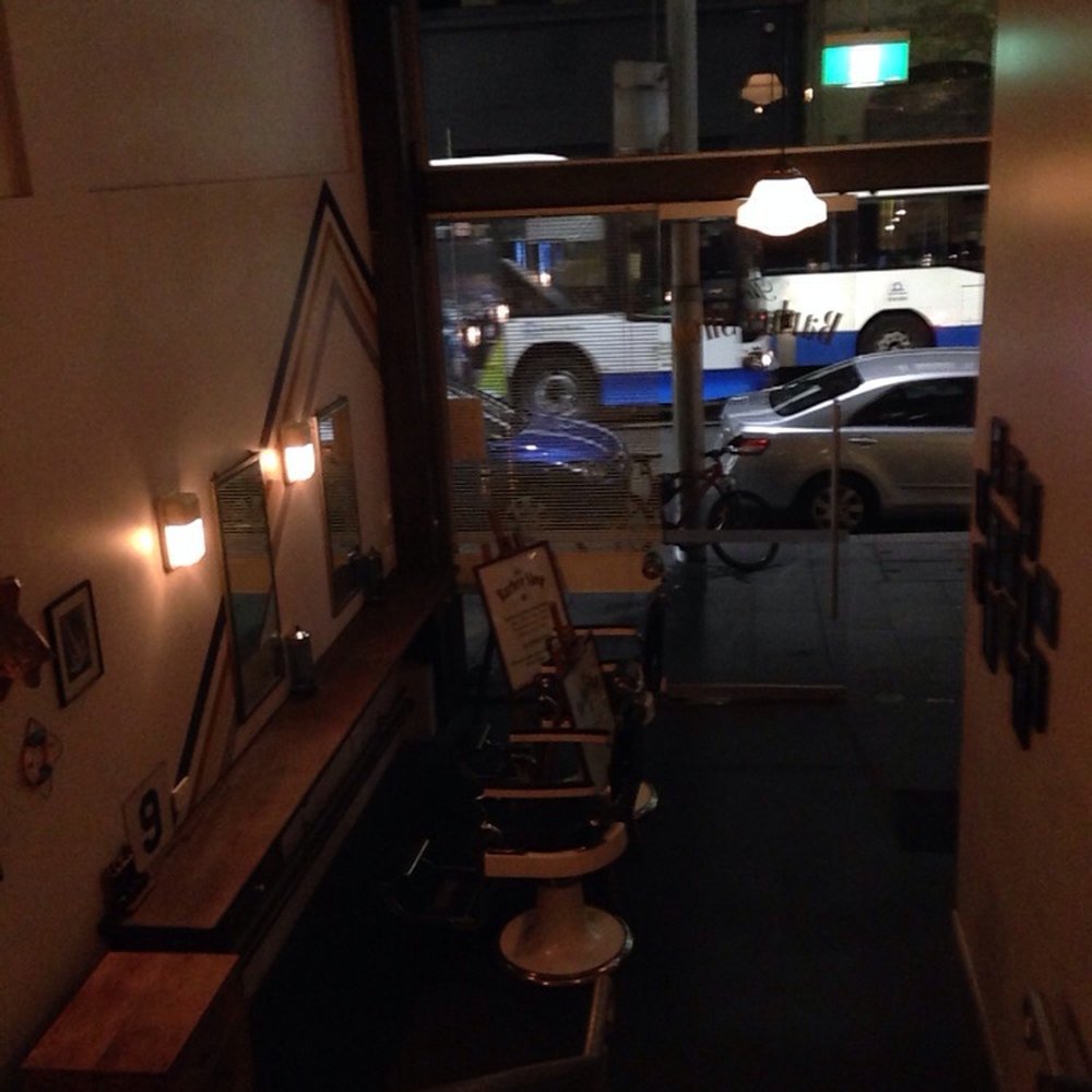 The Barber Shop - Barber shop from the too of the bar stairs - Bars Near Me - Sydney, NSW