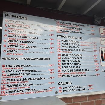 Deliciosas Pupusas - I ordered Numero 3 y 5 and would come back for 18 - Salvadoran Near Me - Los Angeles, California