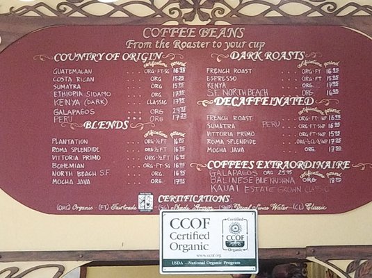 Menu photo 2 Coffee Roastery Fairfax, CA Menu photo 2 Coffee Roastery Fairfax, CA