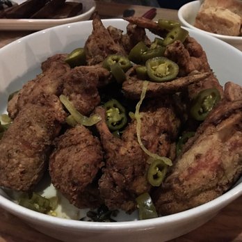 Dai Due - Sunday dinner club fried chicken on top of collard greens and mashed potatoes - Butcher Near Me - Austin, Texas Dai Due - Sunday dinner club fried chicken on top of collard greens and mashed potatoes - Butcher Near Me - Austin, Texas