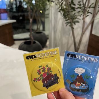 Cha Redefine - Complementary pins with Instagram follow - Coffee & Tea Near Me - Arcadia, California