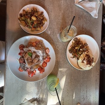Toast Kitchen & Bar - Country Potatoes, Churro French Toast, Avocado Toast, Cucumber Lemonade, Lavender Latte - Breakfast & Brunch Near Me - Brea, California Toast Kitchen & Bar - Country Potatoes, Churro French Toast, Avocado Toast, Cucumber Lemonade, Lavender Latte - Breakfast & Brunch Near Me - Brea, California