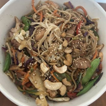 Flower Child - Chicken Yakisoba Noodles - Salad Near Me - Austin, Texas