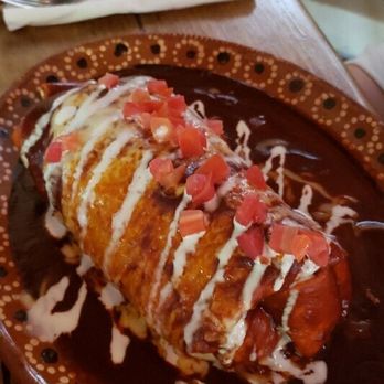 Coco's Kitchen - Burro rojo. Split 3 ways and we are stuffed! - Breakfast & Brunch Near Me - Puerto Vallarta, JAL Coco's Kitchen - Burro rojo. Split 3 ways and we are stuffed! - Breakfast & Brunch Near Me - Puerto Vallarta, JAL