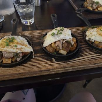 Flights - Cast Iron Hash Flight* - New American Near Me - Las Vegas, Nevada