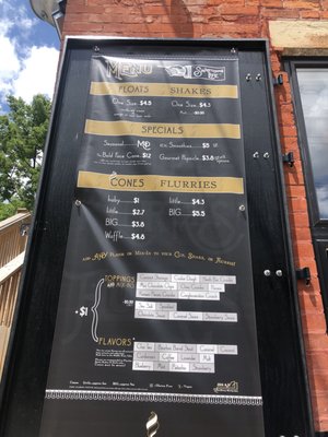 Menu photo 1 The Bold Face Dairy Bar Cincinnati, OH