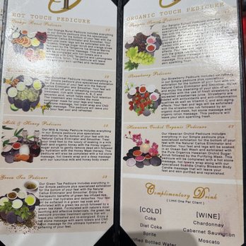 Touch Nail Spa II - Menu - Nail Salons Near Me - Tampa, Florida Touch Nail Spa II - Menu - Nail Salons Near Me - Tampa, Florida