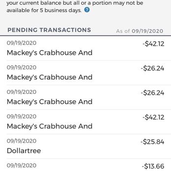 Mackey's Crab House - Multiple charges but owner claims on ran once - Seafood Near Me - Baltimore, Maryland