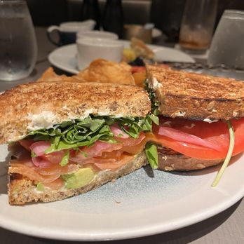 Ale & Compass Restaurant - Smoked Salmon and Toasted Bagel Sandwich* (switched out for toast) - American Near Me - Orlando, Florida