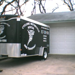 Cyclone Motorcycle Rescue - We use enclosed trailers to protect your precious cargo