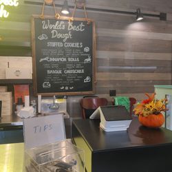 World's Best Dough - Ordering counter