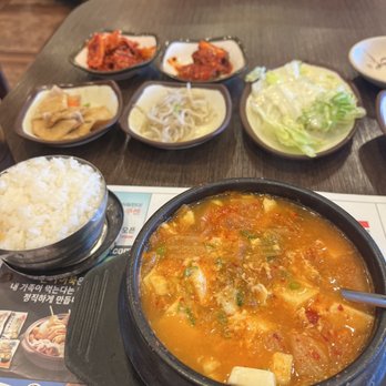 So Kong Dong Tofu House - Kimchi tofu soup and Side Dish - Korean Near Me - Edison, New Jersey