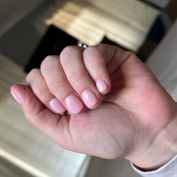 Bubble bath dip manicure Bubble bath dip manicure