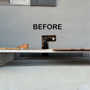 All Over Stucco - Before: wall before stucco was repaired - Stucco Services Near Me All Over Stucco - Before: wall before stucco was repaired - Stucco Services Near Me