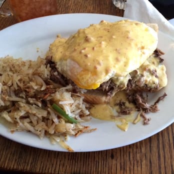 Lunch. Supper! - "Benny" special: shredded beef over Texas toast, eggs over easy, bacon holland aisle sauce. Hash browns on the side. - New American Near Me - Richmond, Virginia Lunch. Supper! - "Benny" special: shredded beef over Texas toast, eggs over easy, bacon holland aisle sauce. Hash browns on the side. - New American Near Me - Richmond, Virginia