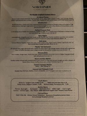 Menu photo 5 Northside Bistro & Cocktails Raleigh, NC Menu photo 5 Northside Bistro & Cocktails Raleigh, NC