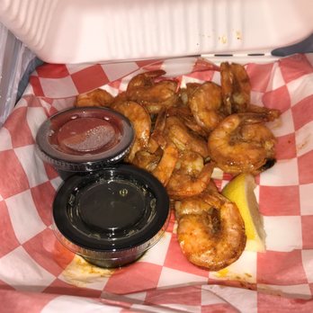 Phillips Seafood - Steamed shrimp with warm dipping butter and cold cocktail sauce.  Cooked to perfection! - Seafood Near Me - Atlanta, Georgia
