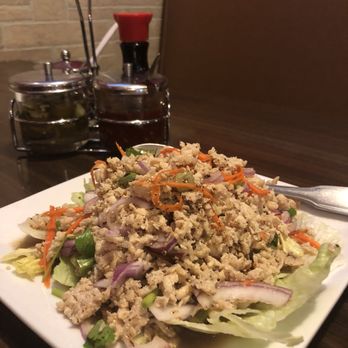 Sizzling Thai Kitchen - Chicken larb my favorite!!!! - Thai Near Me - Downey, California