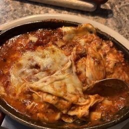 Lasagna with way too much mozzarella and no ricotta to be found. Sauce was very good and pasta was cooked perfectly. Lasagna with way too much mozzarella and no ricotta to be found. Sauce was very good and pasta was cooked perfectly.