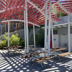 Ord and Yale Street Park - Chess and Xiangqi 象棋 tables available in the picnic area.