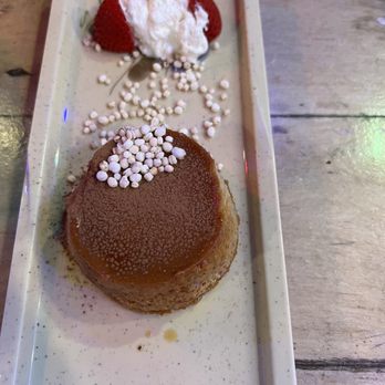 Coya Peruvian Secret - Lucuma Flan - Peruvian Near Me - Del Mar, California