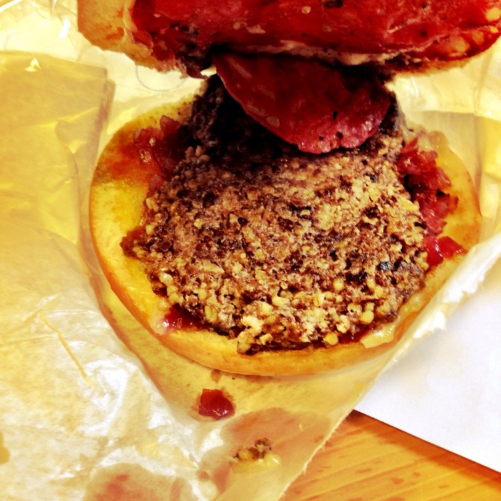 Where The Monkey Sleeps - Mmmmmm meat hammer bagel. Haggis, chorizo, cheese and red onion marmalade. - Coffee & Tea Near Me - Glasgow, GLG Where The Monkey Sleeps - Mmmmmm meat hammer bagel. Haggis, chorizo, cheese and red onion marmalade. - Coffee & Tea Near Me - Glasgow, GLG