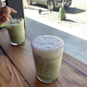 June Coffee - Matchu peachu (peach matcha) - Coffee & Tea Near Me - Birmingham, Alabama June Coffee - Matchu peachu (peach matcha) - Coffee & Tea Near Me - Birmingham, Alabama