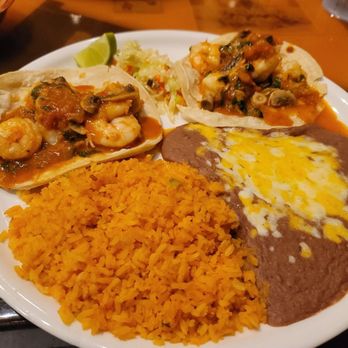La Plazuela - Shrimp taco plate - Mexican Near Me - Antioch, California