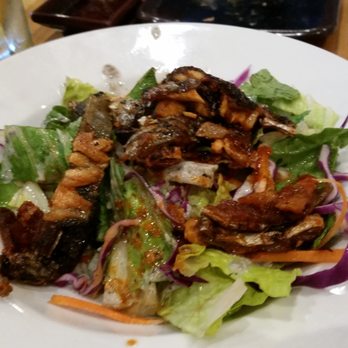Sushi Junai 2 - salmon skin salad - Sushi Bars Near Me - Austin, Texas Sushi Junai 2 - salmon skin salad - Sushi Bars Near Me - Austin, Texas