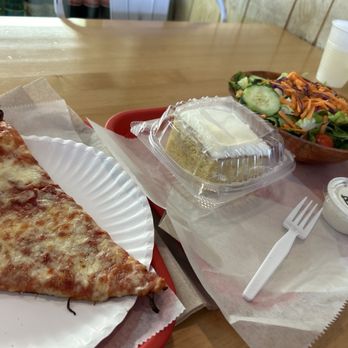 Little Deli & Pizzeria - Nasty pizza slice - Delis Near Me - Austin, Texas