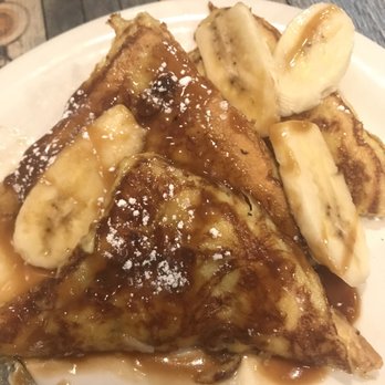 The Palm House - Best Banana French Toast ever - American Near Me - Juno Beach, Florida The Palm House - Best Banana French Toast ever - American Near Me - Juno Beach, Florida