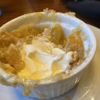 Back Forty Texas BBQ - Remnants of a peach cobbler - American Near Me - Pleasant Hill, California