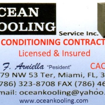 Ocean Kooling Service Inc - Replace your A/C & Ducts 100% FINANCING 0 DOWN No credit score required PACE Funding - Heating & Air Conditioning/HVAC Near Me - Miami, Florida Ocean Kooling Service Inc - Replace your A/C & Ducts 100% FINANCING 0 DOWN No credit score required PACE Funding - Heating & Air Conditioning/HVAC Near Me - Miami, Florida