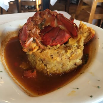 La Casona Restaurant - Plantain with lobster tail! I wasn't a big fan of the sauce, but I loved the plantain. My husband loved it all. - Puerto Rican Near Me - Tampa, Florida La Casona Restaurant - Plantain with lobster tail! I wasn't a big fan of the sauce, but I loved the plantain. My husband loved it all. - Puerto Rican Near Me - Tampa, Florida
