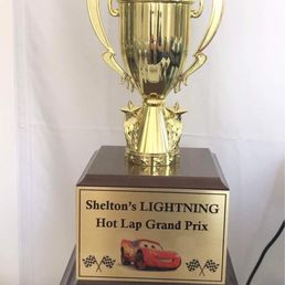Go kart Grand Prix trophy