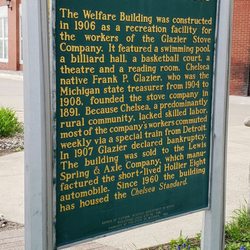 Welfare Building - Historical Marker for Welfare Building